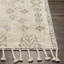 Tapis ivoire / gris en coton fabriqué à la main Vannie-1416872234