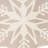 Snowflake Shaped Tufted Throw Pillow