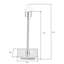 Alexz Metal Lamp Base Lamp
