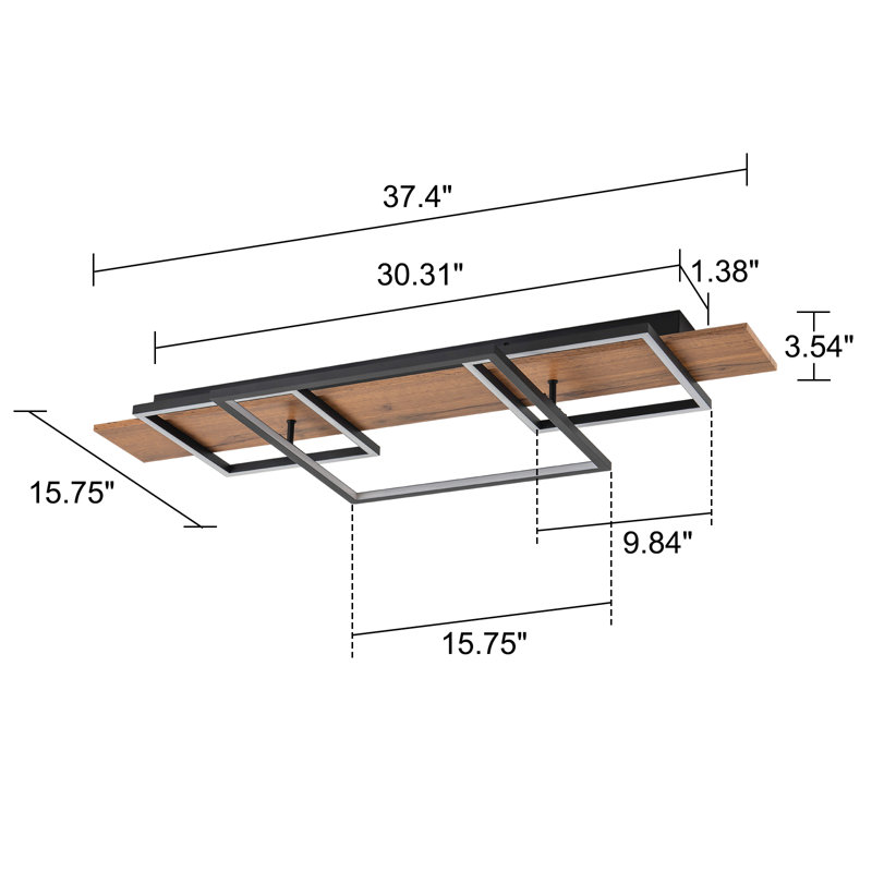 Najat LED Flush Mount