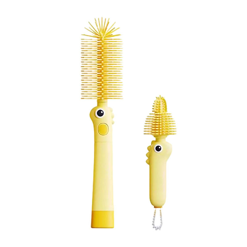 Ensemble de brosse à eau en silicone pour bouteille d'eau, Oui