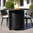 32" Propane Gas Fire Pit Table, 50000 BTU Round Steel Fire Pit For Outside Patio Deck Garden Courtyard-Black