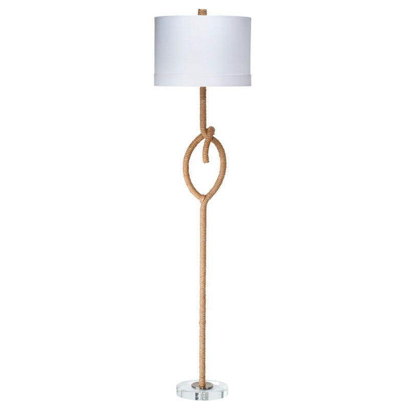 70'' Natural/Clear Novelty Floor Lamp