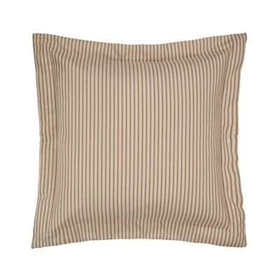 Euro Sham - Light Grey Cheveron