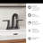 Becklow 2-handle Bathroom Faucet with Drain Assembly-89404518