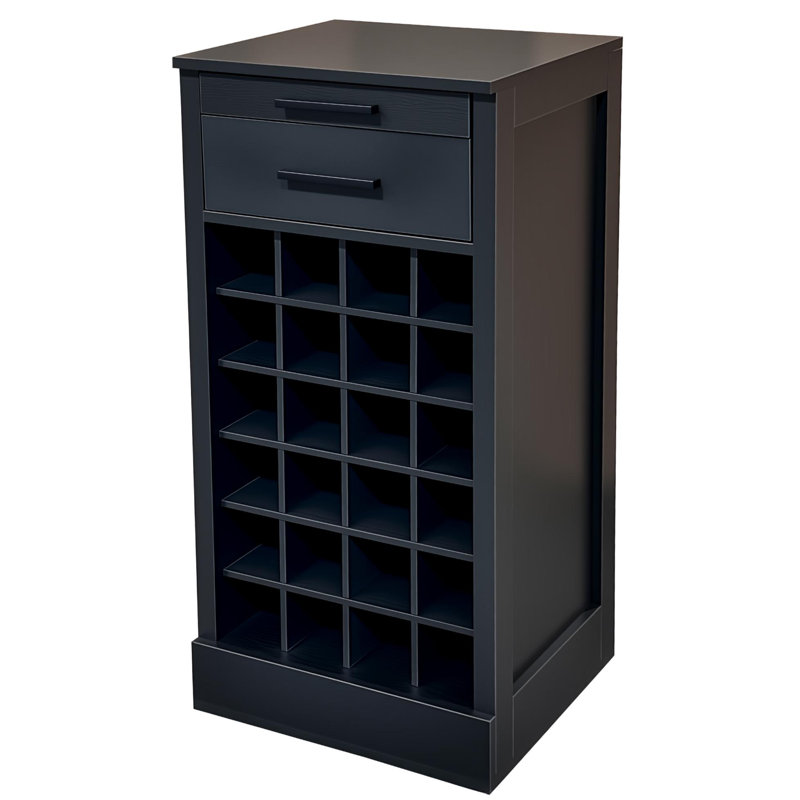 Armoire de bar à vin 24 pièces Black
