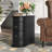 Chad Block 2 - Drawer Solid End Table, No Assembly Required, Finished Back-1771339362