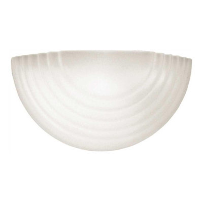 Appliques murales décoratives pour salle de bain, 9,5 watts, une lumière, blanc satiné, référence 88CE2C58F4DC42A1A2E74BA5D7C33980