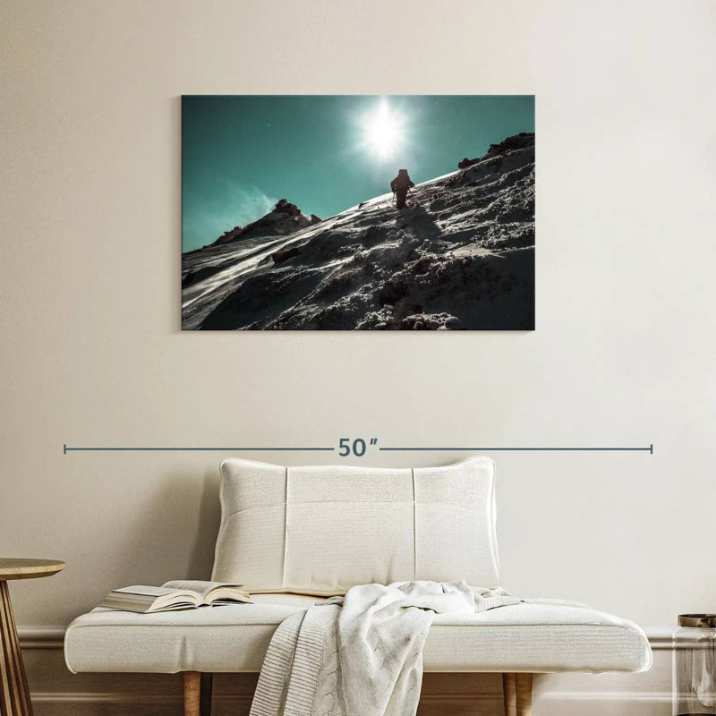 Sireci Winter Mountain Hiking, 24'' H x 36'' W