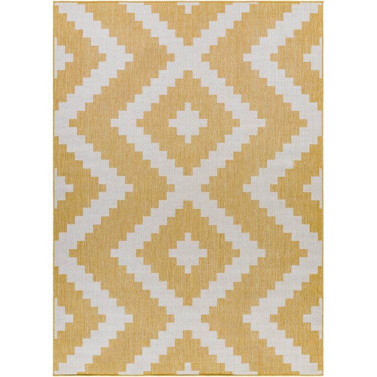 Union Rustic Anesa Geometric Indoor / Outdoor Rug & Reviews | Wayfair
