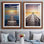 Caribbean Dusk - ensemble de 2 reproductions de photos