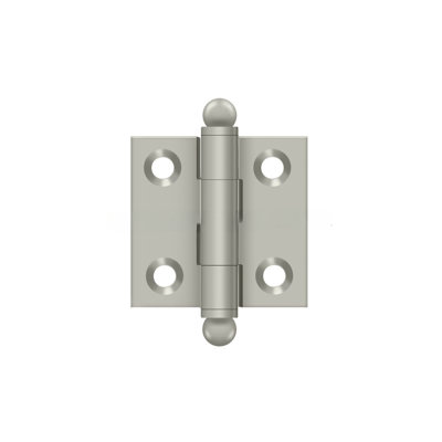 Deltana CH1515U3 1-1/2" x 1-1/2" Hinge, w/ Ball Tips in Polished Brass Pair