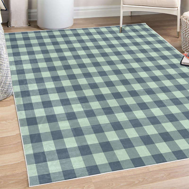 Tapis décoratif Sashko, Rectangle 4 pi x 5 pi 5 po