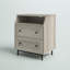Caidee 2-Drawer Nightstand with Dual USB Port-237474381
