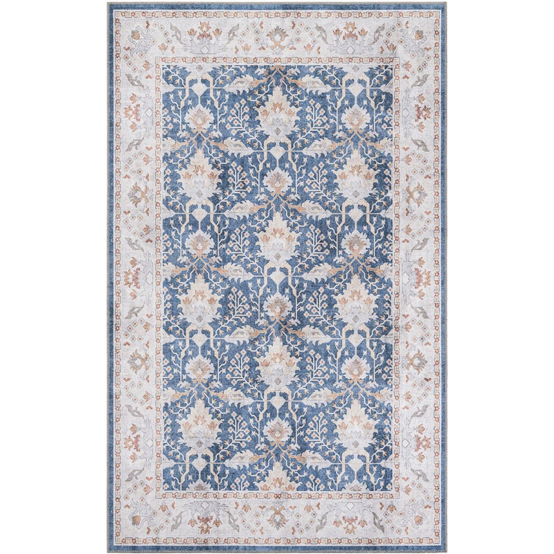 Tapis de couloir traditionnel Guljan, Rectangle 5 pi 1 po x 8 pi