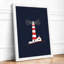 Lighthouse Keeper Coastal - Framed Print-223761168-223761170