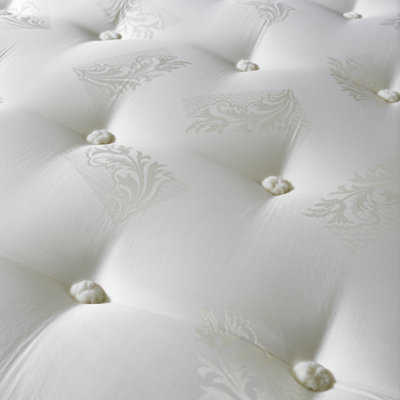 Asher Upholstered Divan Bed with Mattress