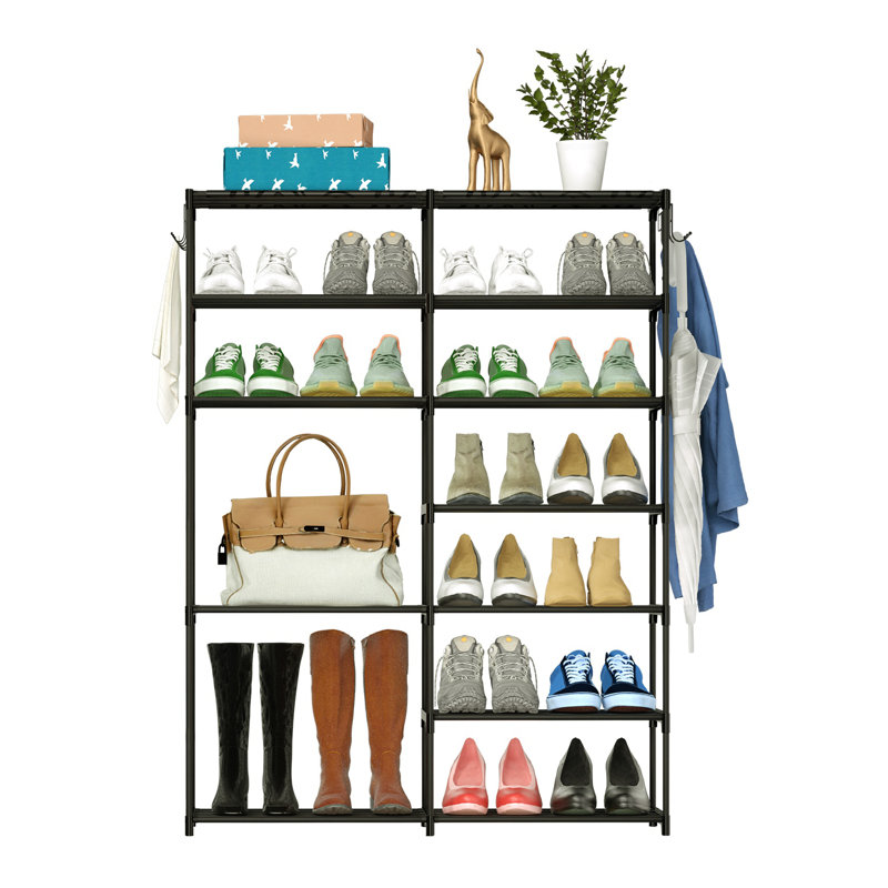 24 Pair Shoe Rack