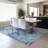 Machine Washable Indoor/Outdoor Chantille ACN2411 Botanical Rug-184482977
