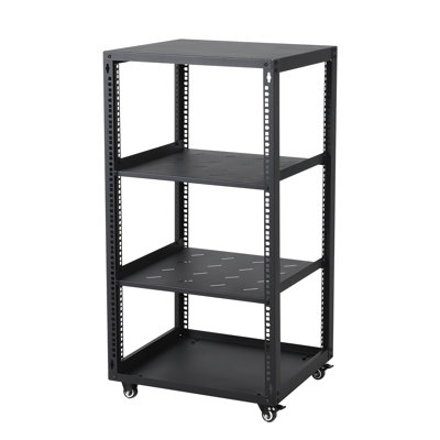 Heavy Duty Network Rack Server Rack with Casters Wall Mount Floor Standing IT Cabinet 1.2mm
