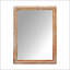 Exquisite Wood Framed Mirror For Bathroom And Home Decoration, Versatile And Stylish.