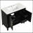 36"MDF Frame Bathroom Vanity With Sink