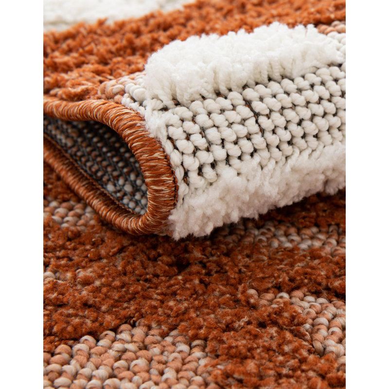 Tapis rouge en polyester tissé à la machine Jiawei, Tapis de couloir 2 pi x 4 pi 1 po