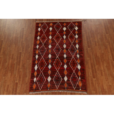 One-of-a-Kind 5'3'' X 8'1'' New Age Wool Area Rug in
