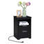 Table de chevet avec station de charge-204288142