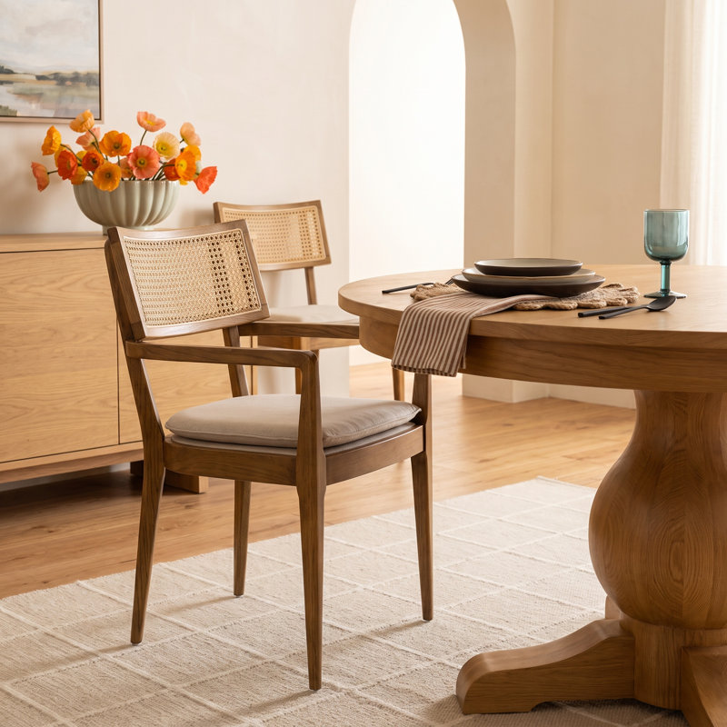 Britt Arm Chair, Toasted Nettlewood