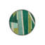 Tapis décoratif vert à motif géométrique abstrait à motif géométrique-354099512