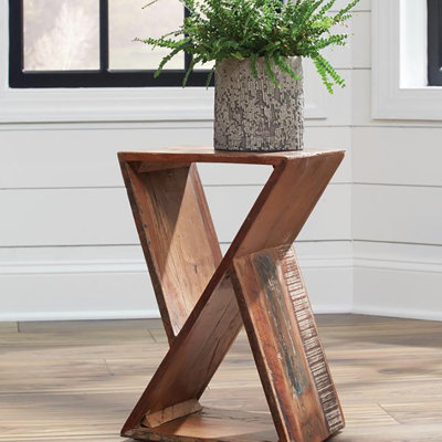 Accent Table Living Room End Table Small Side Table Accent Table Corner Table Wood Table
