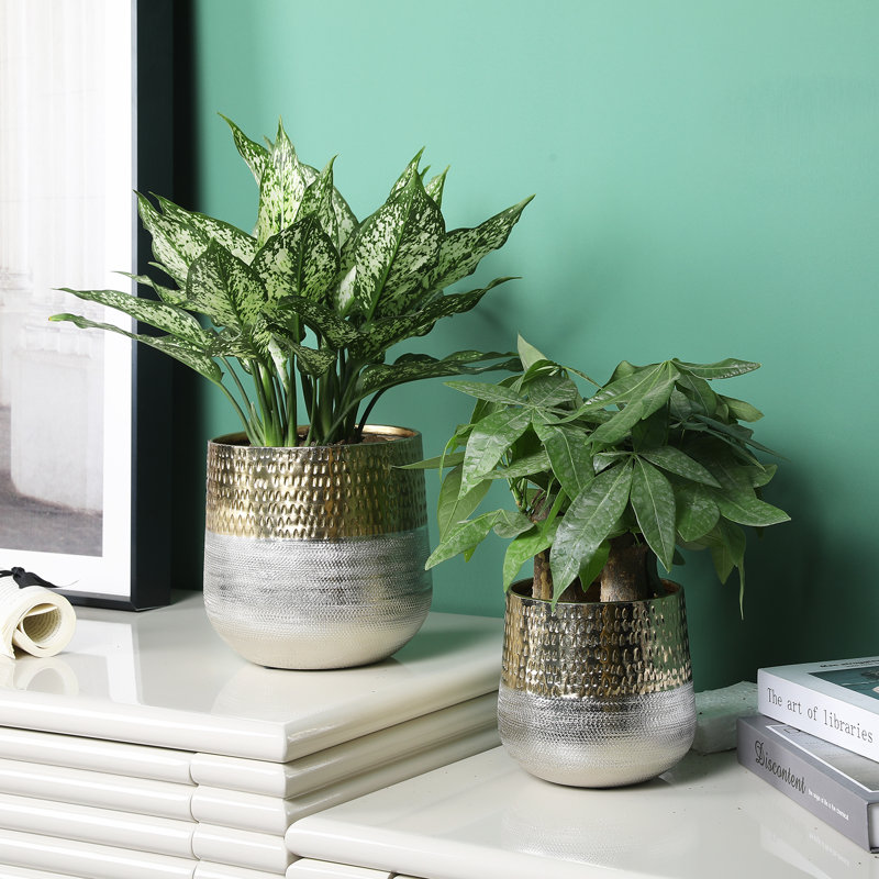 Metal Pot Planter