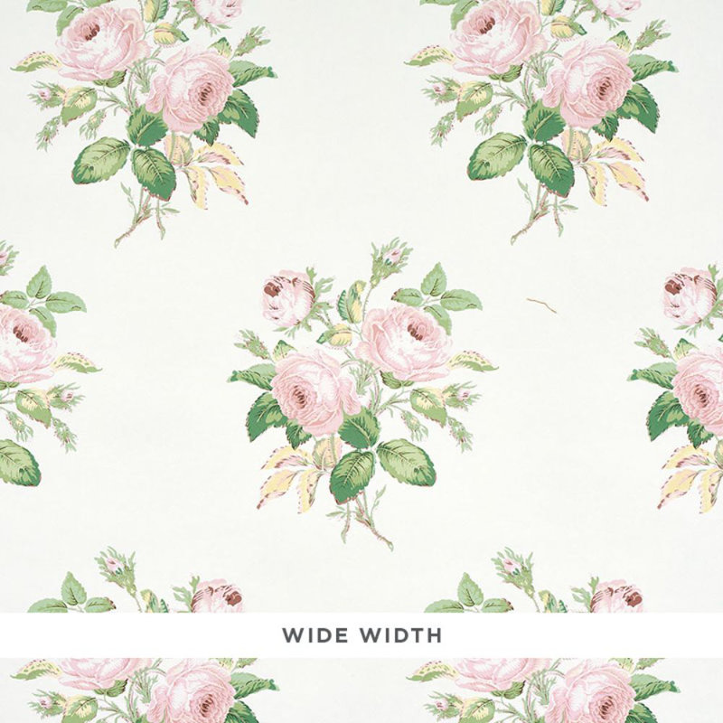 Papier peint rose Loudon, Rougir