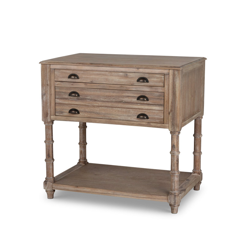 Bimini Kitchen Island, Driftwood, Brown