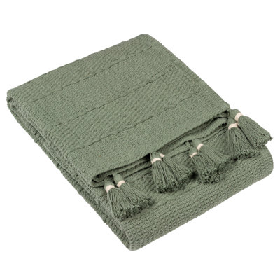 Caliche Textural Weaves Throw Blanket