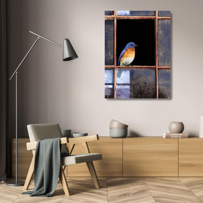 «Red Barrel Studio® Vest», art sur toile tendue par Chris Gallery: Bluebird Window