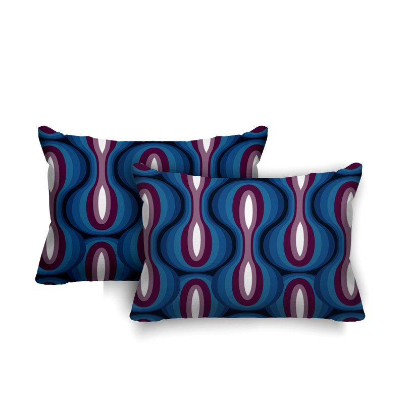  Coussin intérieur / extérieur Lumbar, Mauve