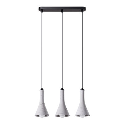 Boff 3 - Light Satin Black Pendant
