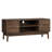Mid-Century Modern TV Stand For 32 To 45 Inch Tvs With Ample Storage And Media Organization.