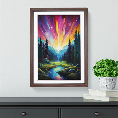 Single Picture Frame Print on Wood