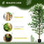 Ensemble de 2 ficus artificiels en pot-1996920193