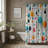 Abstract Forms - Premium Shower Curtain-1308639322