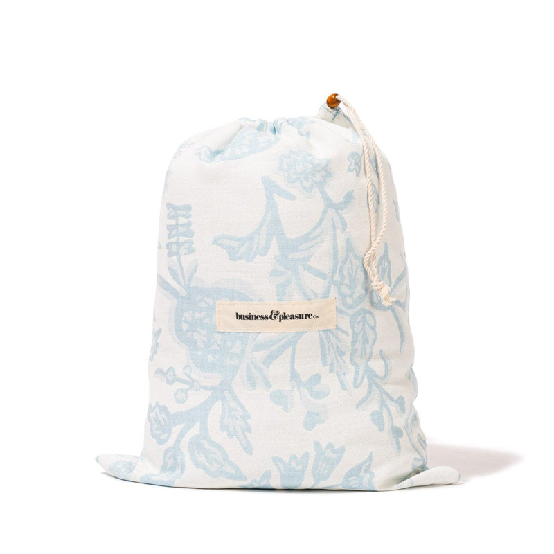 Pool Lounger - Hanalai Bay Blue Jacquard