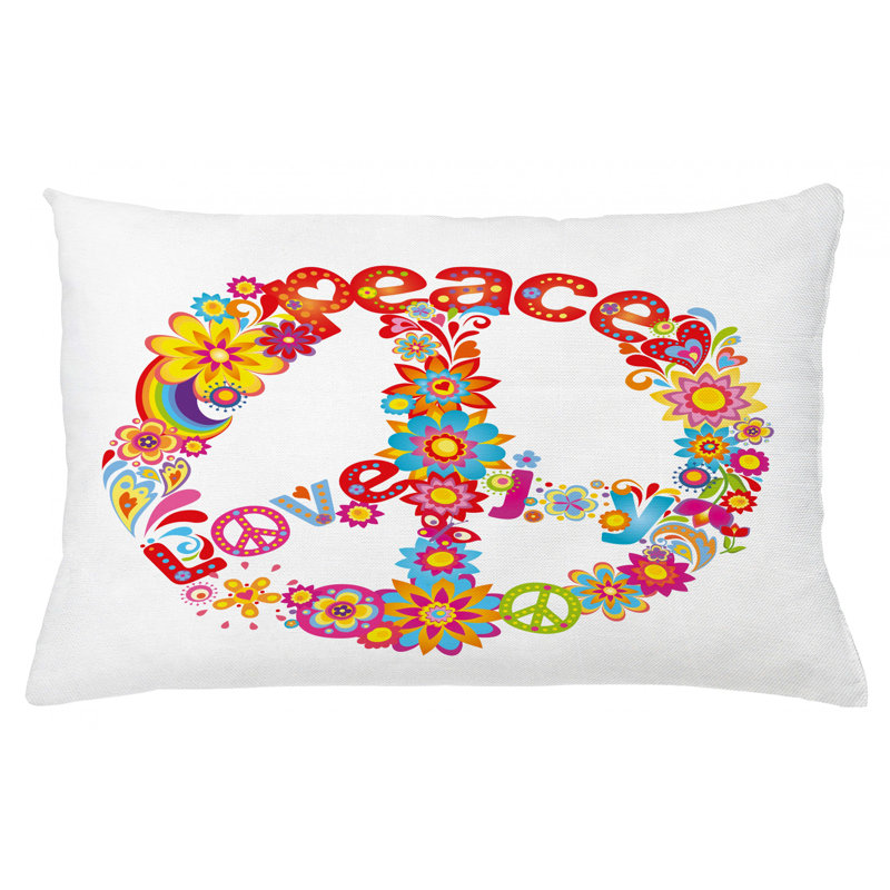 Housse de coussin lombaire intérieur/extérieur 70 party, 16 po x 26 po