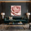 «Watercolor Botanical 1», art mural sur toile beige-1499486710