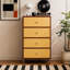 Commode d'appoint en acier inoxydable