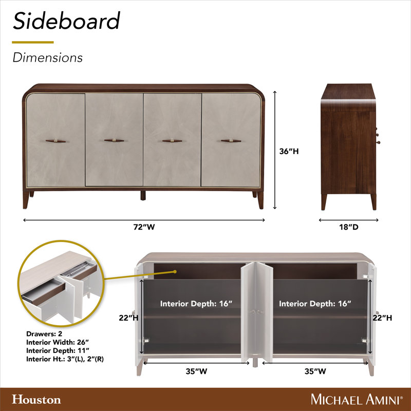 Houston Sideboard - Walnut