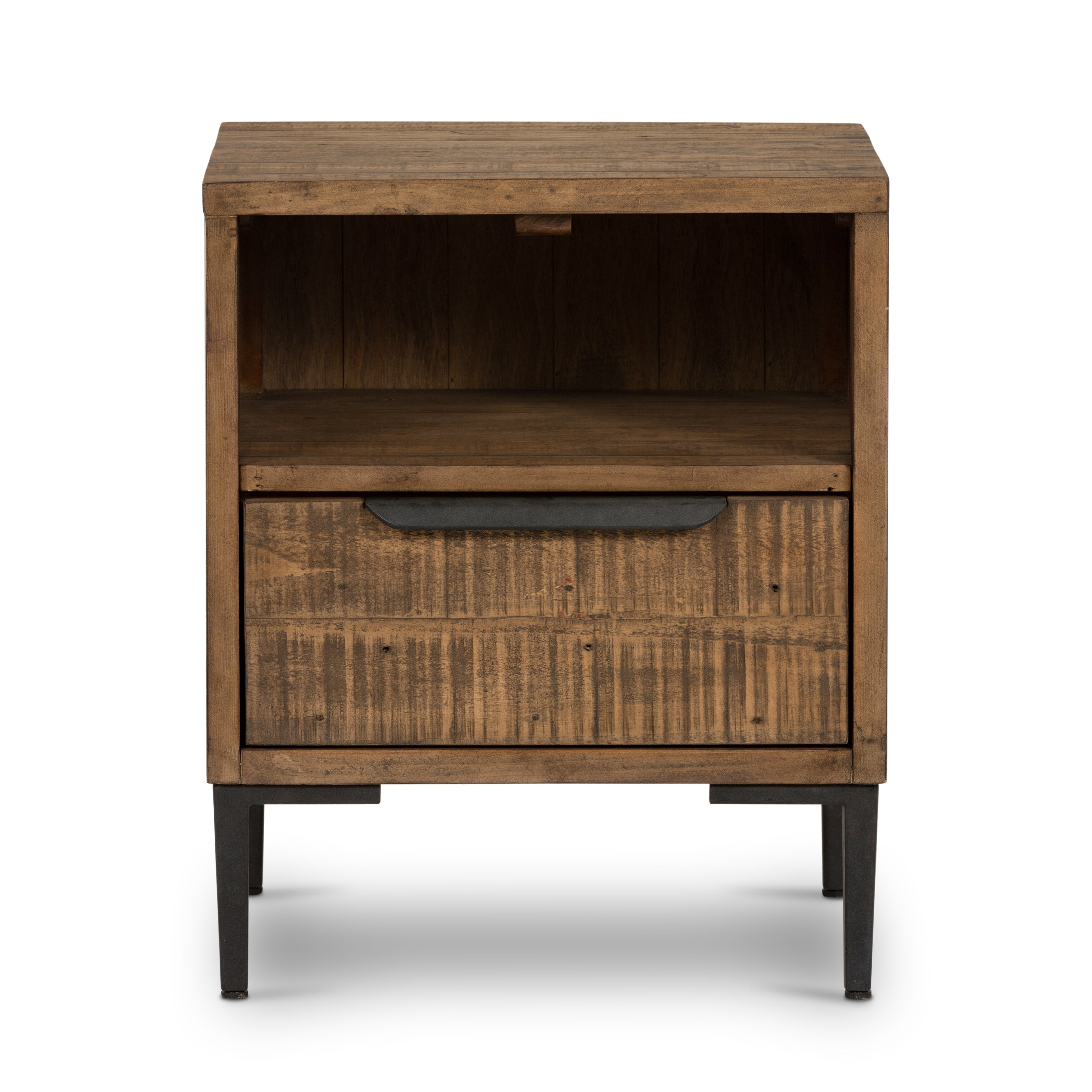 17 Stories Birchanger Solid Wood Nightstand | Wayfair