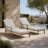 SeeHill Pool Lounge Chair, Aluminum Outdoor Chaise Lounge with Thick Cushion, Outdoor Lounger Pool Furniture with 6-Position Adjustable Backrest, Patio Lounge Chair for Outside, Deck-1740688309